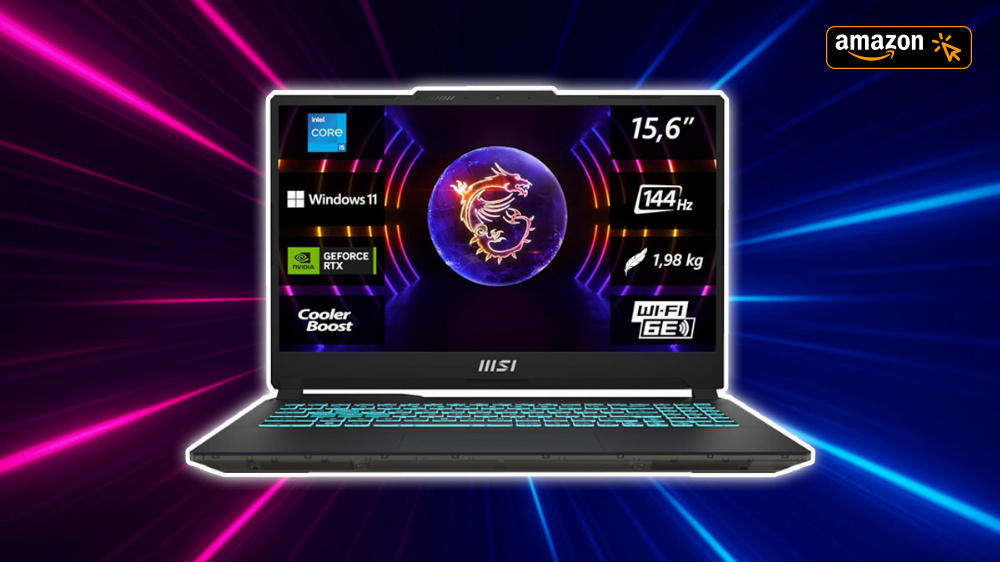 Preisbrecher für 624 Euro: 144 Hz schneller MSI Gaming-Laptop mit RTX 4050 im Abverkauf