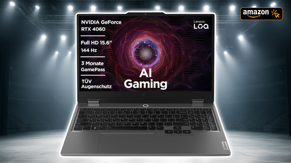 Nicht im Preisvergleich zu finden! Lenovo Gaming-Laptop mit RTX 4060 geht für 799 Euro weg