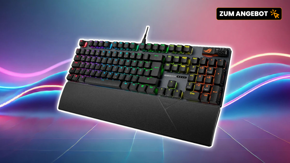 "Nur heute" zum halben Preis: Asus ROG Strix Scope II RGB wird verschleudert