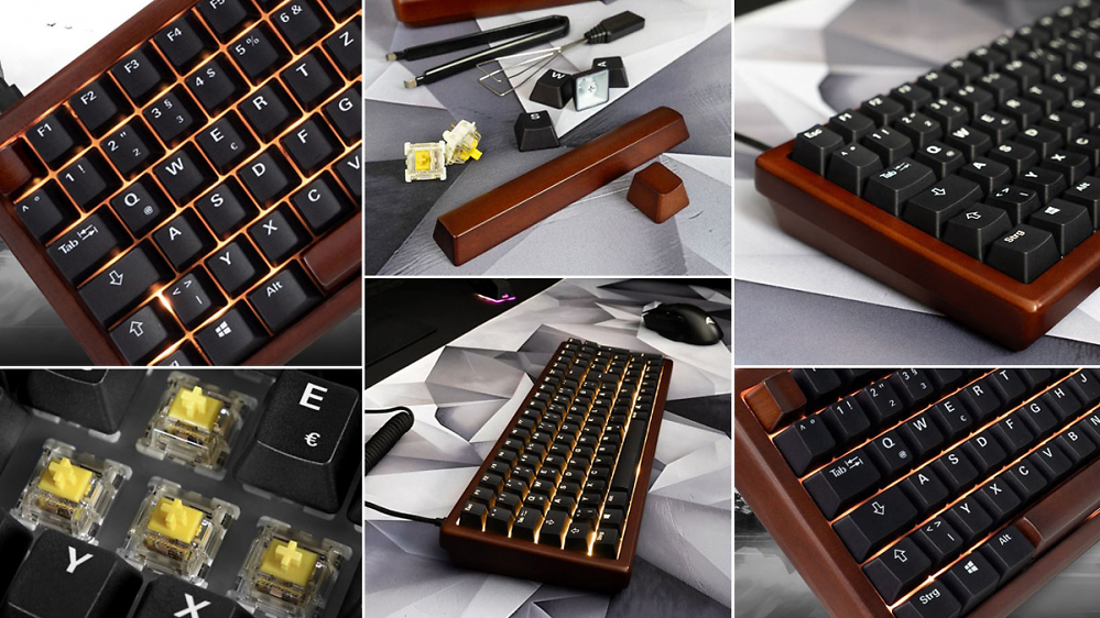 Gaming-Tastatur aus Holz? Sharkoon prescht mit sechs Modellen vor und lädt zum Basteln ein