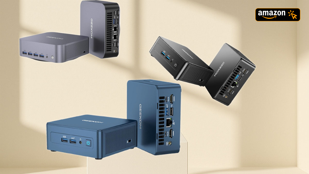 Bis zu 400 Euro sparen: Bestpreise auf (fast) alle Mini-PCs von Geekom am Prime Day