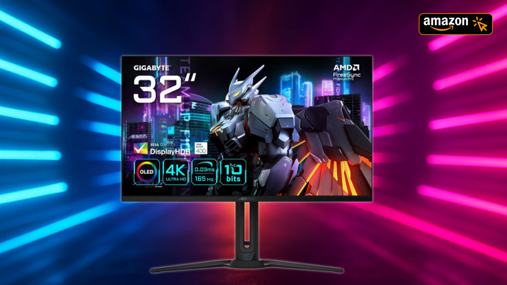 Amazon haut einen raus - 4K-UHD-OLED-Monitor mit 165 Hz und 32 Zoll günstig wie nie