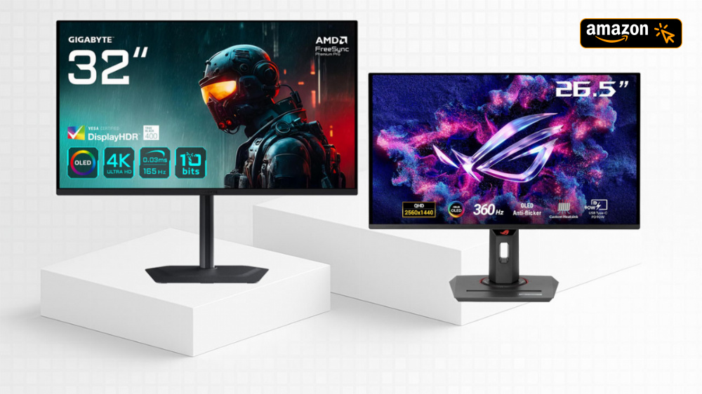 Amazon im Bestpreis-Duell bei OLED-Monitoren mit bis zu 360 Hz