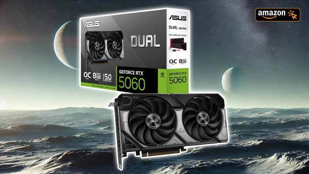 Günstigster Weg zur Geforce RTX 5060: Amazon-Gutschein drückt Preis für Asus-Karte