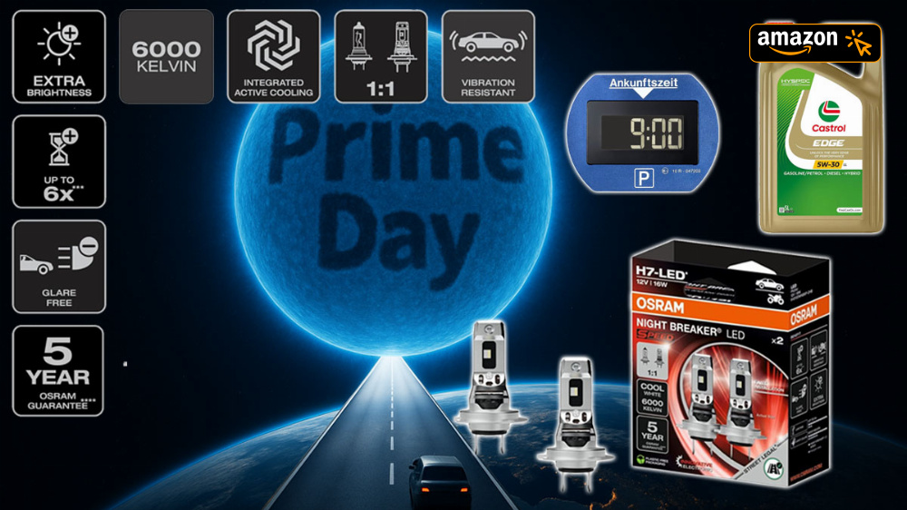 Nie billiger rausgefahren: Osram Night Breaker H7-LEDs ohne nervigen Adapter am Prime Day