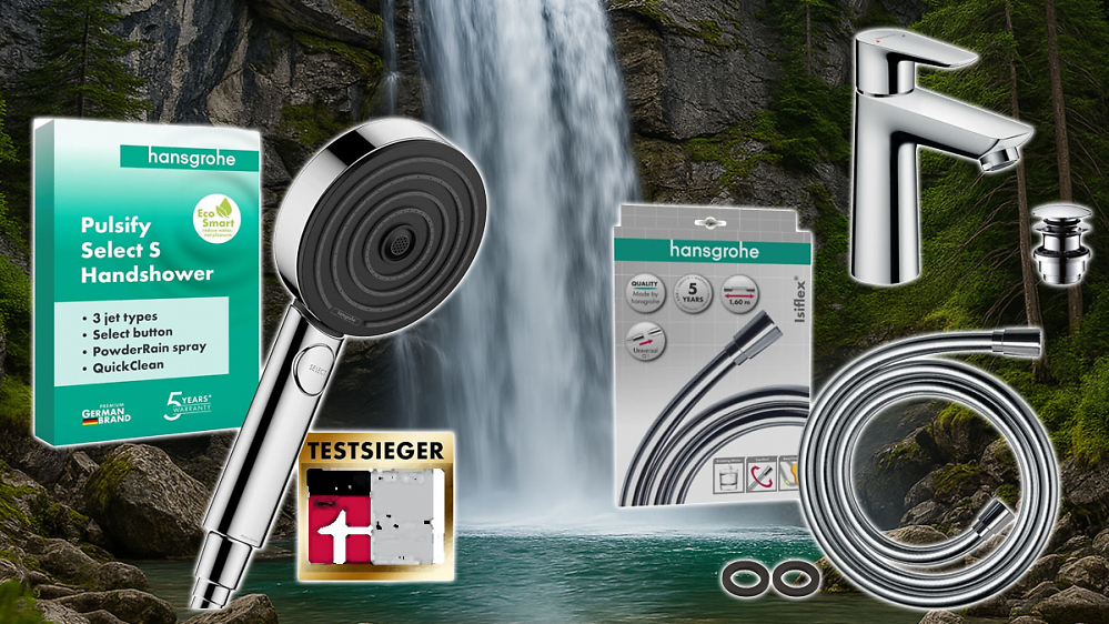 Preise abgebraust: Amazon verhaut Testsieger Duschkopf von Hansgrohe am Prime Day zum Bestpreis