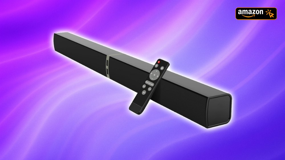 Klangaufwertung zum kleinen Preis: Diese Soundbar gibt es bei Amazon für keine 60 Euro