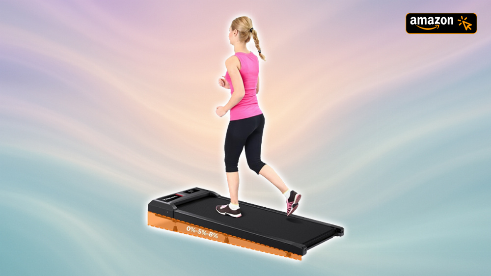 Ernsthaft, Amazon? Kompaktes Laufband mit App- und Sprachsteuerung 40 Prozent günstiger