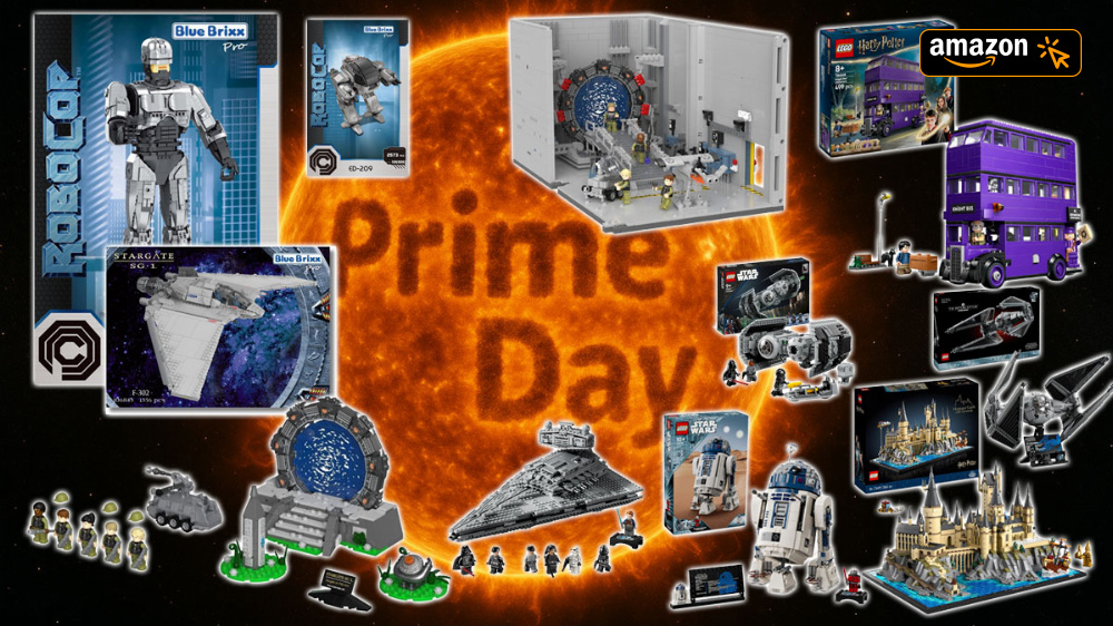 Bluebrixx & Lego klemmen raus: Star Wars, Stargate, Harry Potter, Robocop ab 3,7 Cent pro Stein am Prime Day
