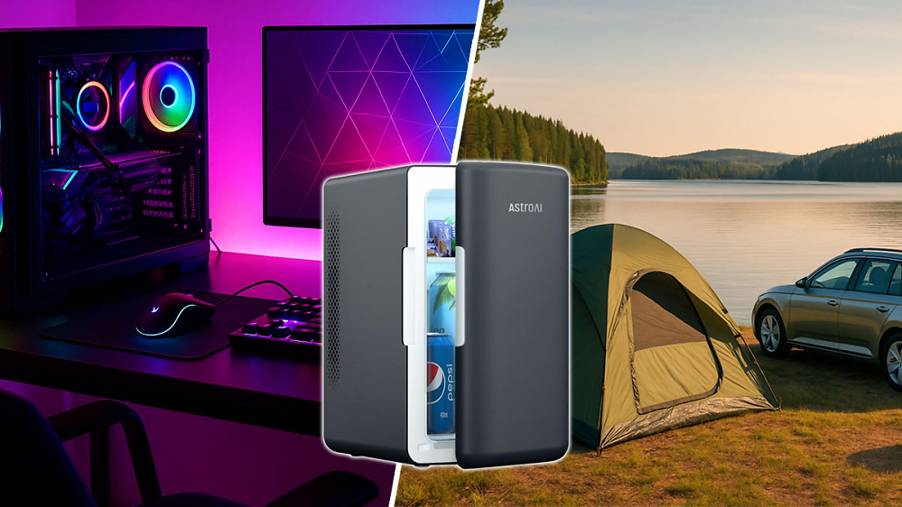 Für Gaming-Zimmer, Büro & Auto: Amazon schubst Mini-Kühlschrank für klar unter 60 € raus