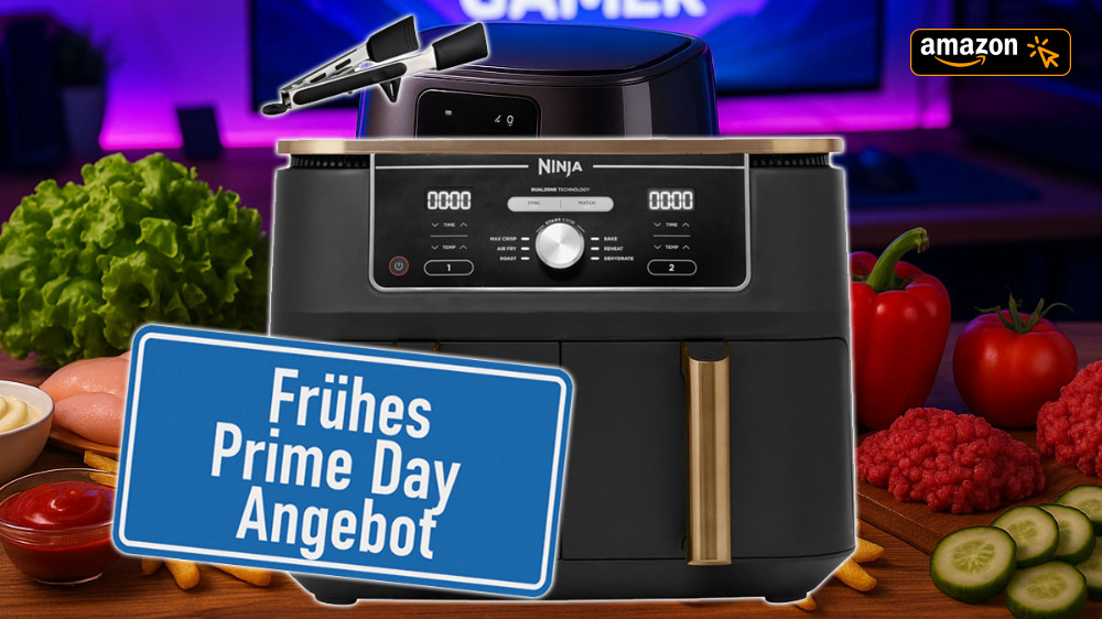 Früher Prime Day: Amazon frittiert Preis seiner Ninja Foodi Max Dual Zone klar unter Schnitt