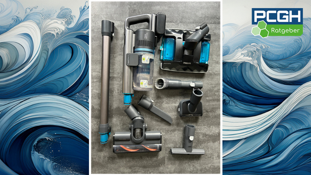 Philips 8000 Aqua im Test: das Akku-Staubsauger-Multitalent mit Wischfunktion
