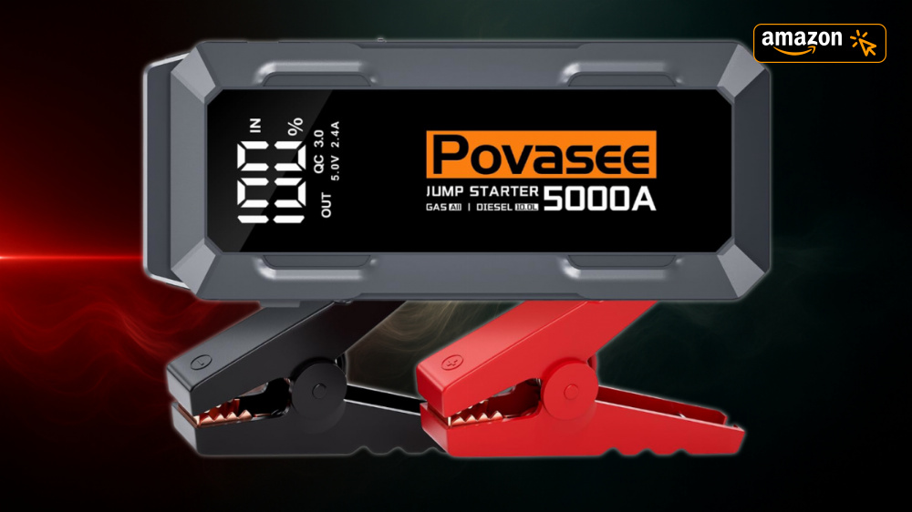 Startet selbst Diesel-Monster: Diese Starthilfe-Powerbank mit 5000A ist Bestseller Nr. 1 und 43 % billiger