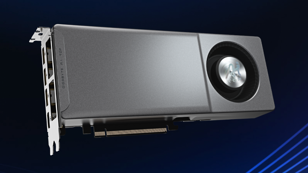Radeon AI Pro R9700: Gigabyte stellt schickes Custom-Design vor