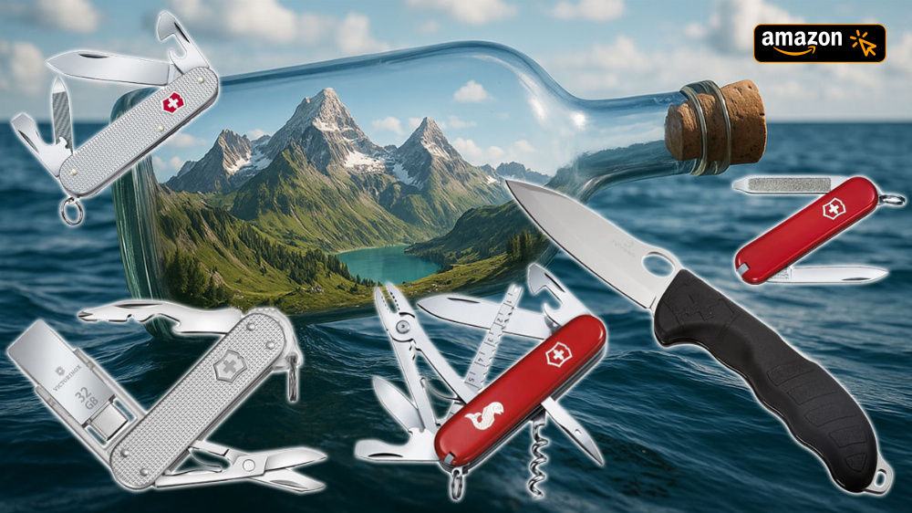 Amazon schnitzt kurz ab 9,29 € raus: Victorinox Mini, Alox, Jagdmesser, USB- & Anglerversion
