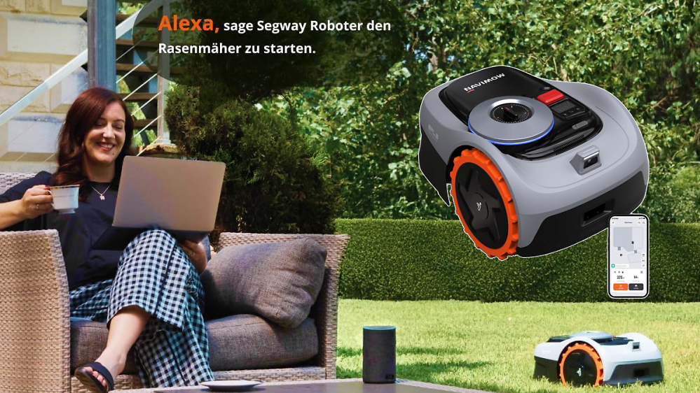 Mäht mit Riesen-Rabatt alles nieder: Mähroboter-Testsieger von Segway ist Amazon-Bestseller Nr. 1