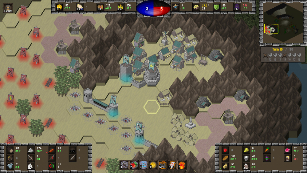 CastleOn: Strategiespiel im Stronghold-Stil zeigt sich
