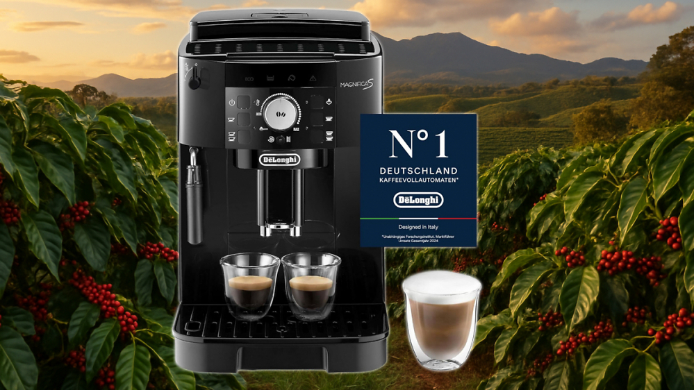 Amazon lässt locker und knallt den beliebtesten Kaffeevollautomaten für keine 300 Euro weg