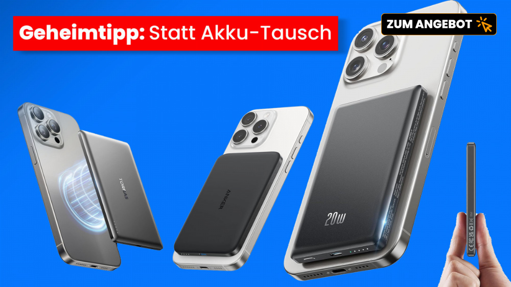 iPhone-Akku zu schwach? Die Alternative zum Akku-Tausch