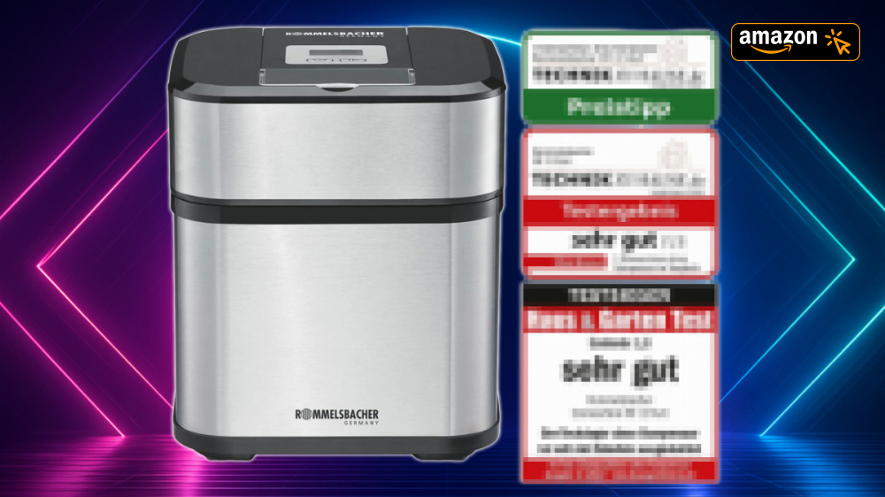 Testsieger killt Ninja Creami: Amazon-Eismaschine über 100 € billiger - auch für Slush, Sorbet & Frozen Yogurt