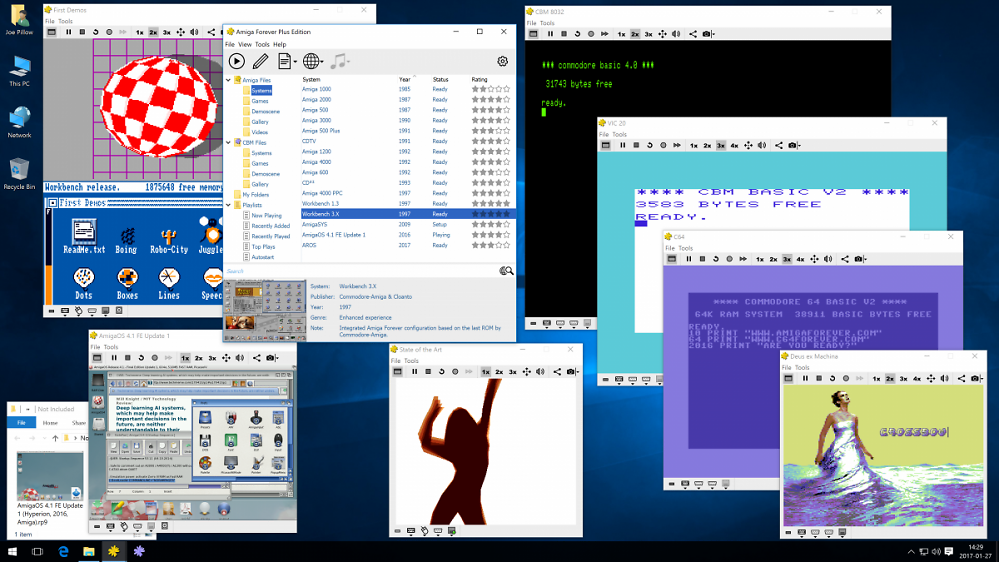 Retro-Emulatoren: Amiga Forever und C64 Forever 11 sind da