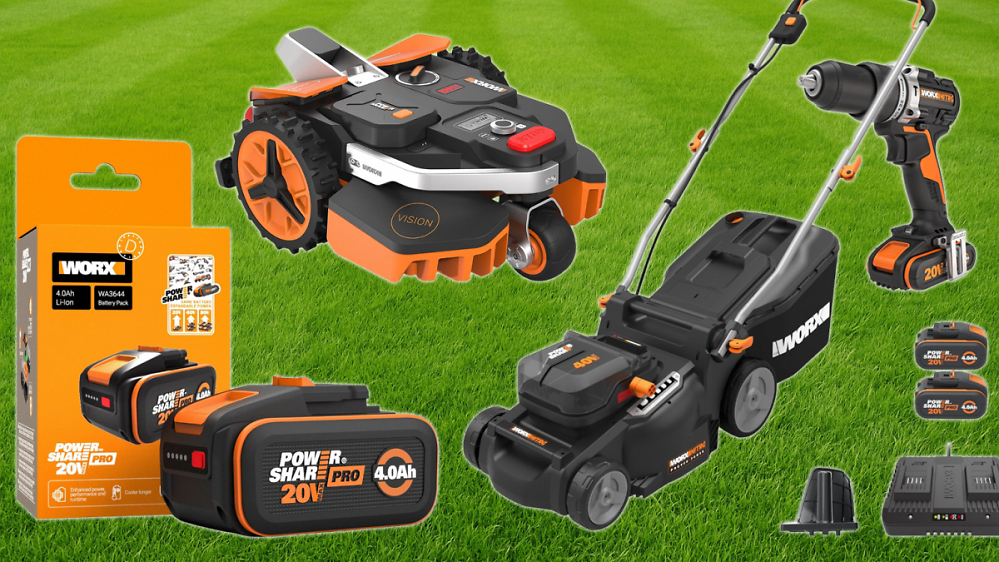 Worx zerlegt Einhell & Makita: 40V Akku-Rasenmäher und Tools zum Prime Day radikal reduziert