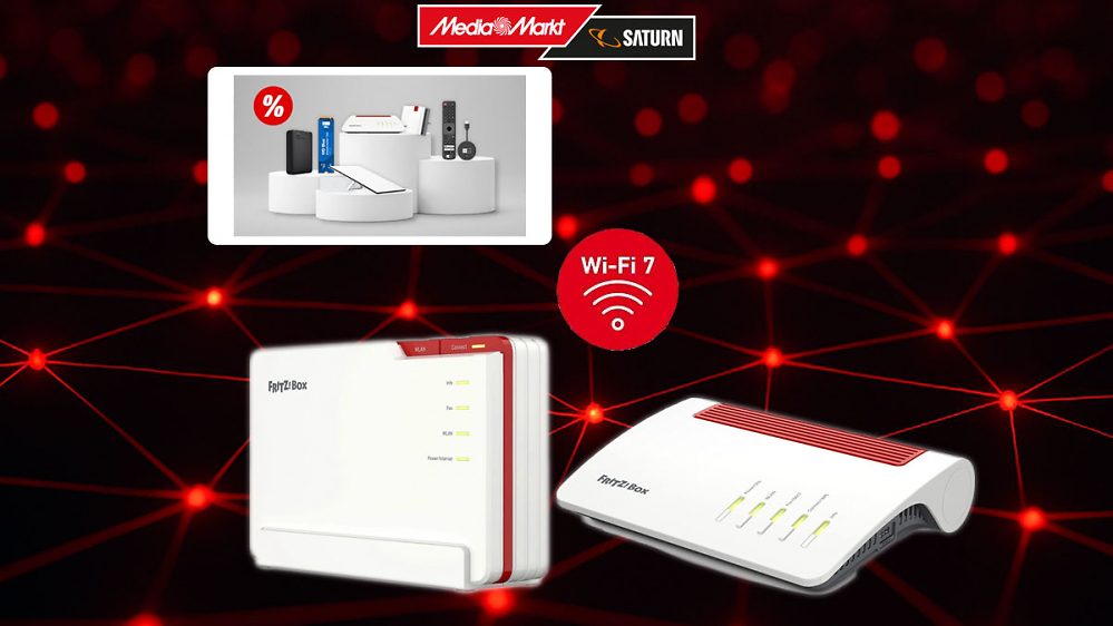 Netzwerkwoche bei MediaMarkt: Keiner bietet die FritzBox 5690 Pro, 7690 u.v.m. günstiger an