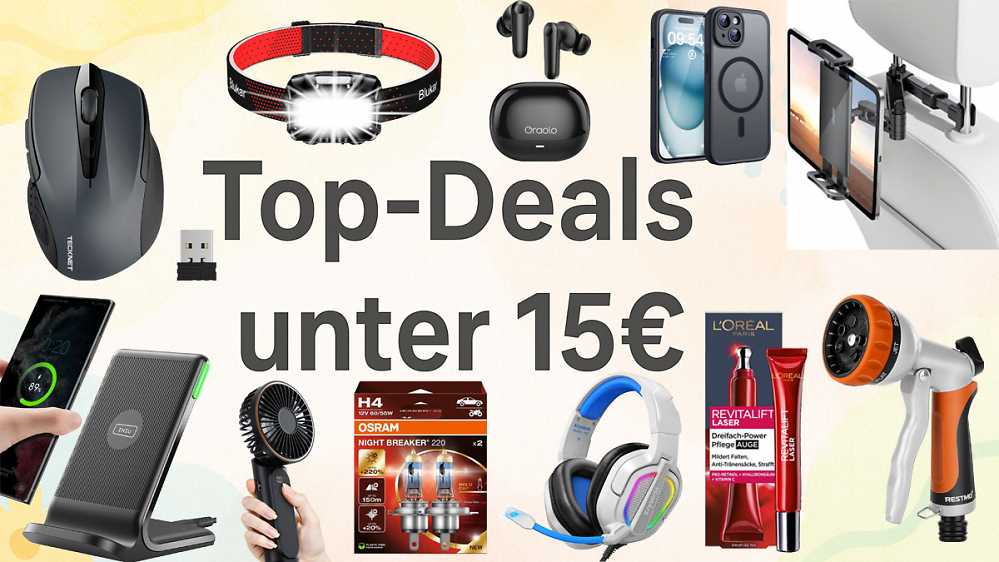 Amazon-Sommer-Rabatte bis 84% nicht verpassen: Die 30 besten befristeten Angebote unter 15€
