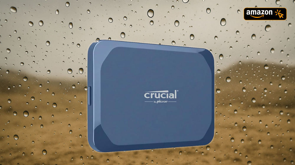 Trotzt Wasser und Staub: Schnelle Crucial X10 externe SSD nirgends so günstig wie bei Amazon