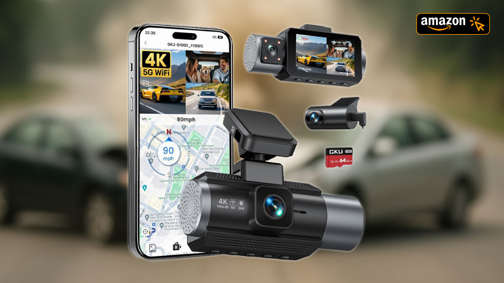 Doppelter Preis-Crash bei Amazon | Mehrfach sparen auf 4K-Dashcam