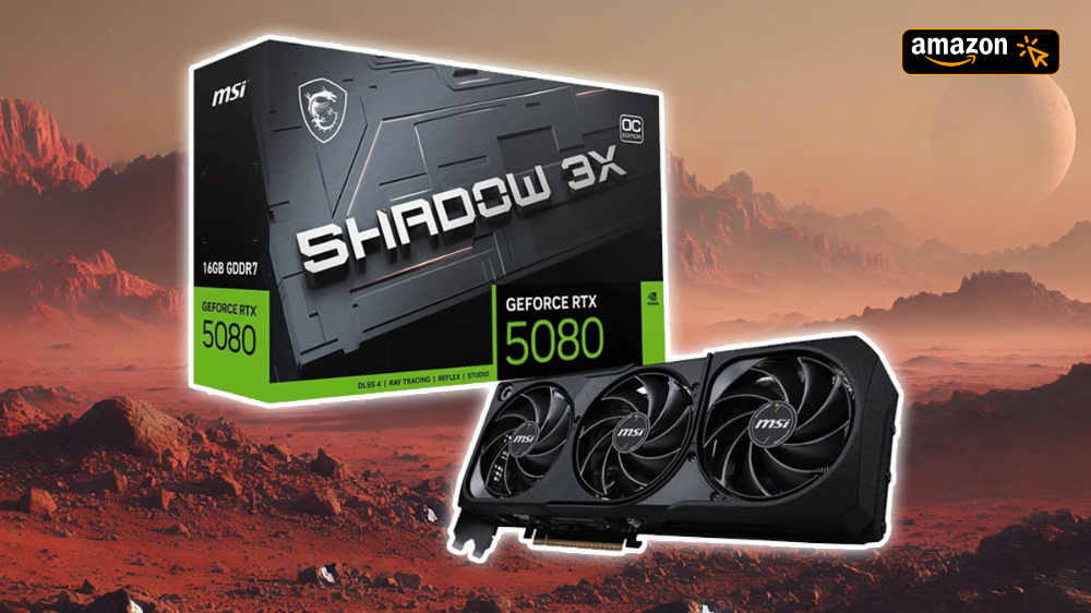 Fast 80 Euro unter bisherigem Tiefstpreis: MSI Geforce RTX 5080 bei Amazon