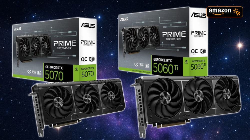 Geheimrabatt: Nicht nur Asus Geforce RTX 5060 Ti OC bei Amazon klar unter Vergleichspreis