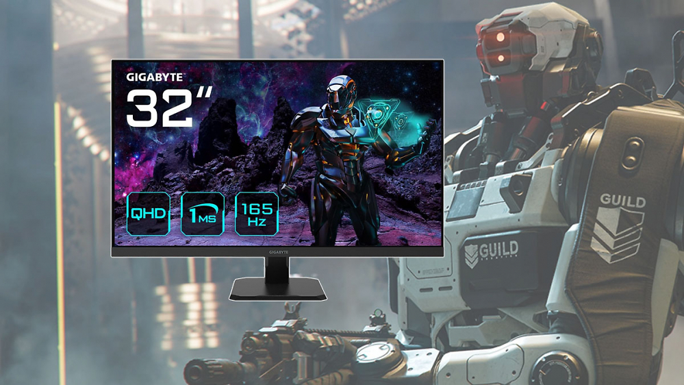 Groß, gut und zur Gamescom genial-günstig: Gigabyte Gaming-Monitor mit 32 Zoll gerade nur 179,99€