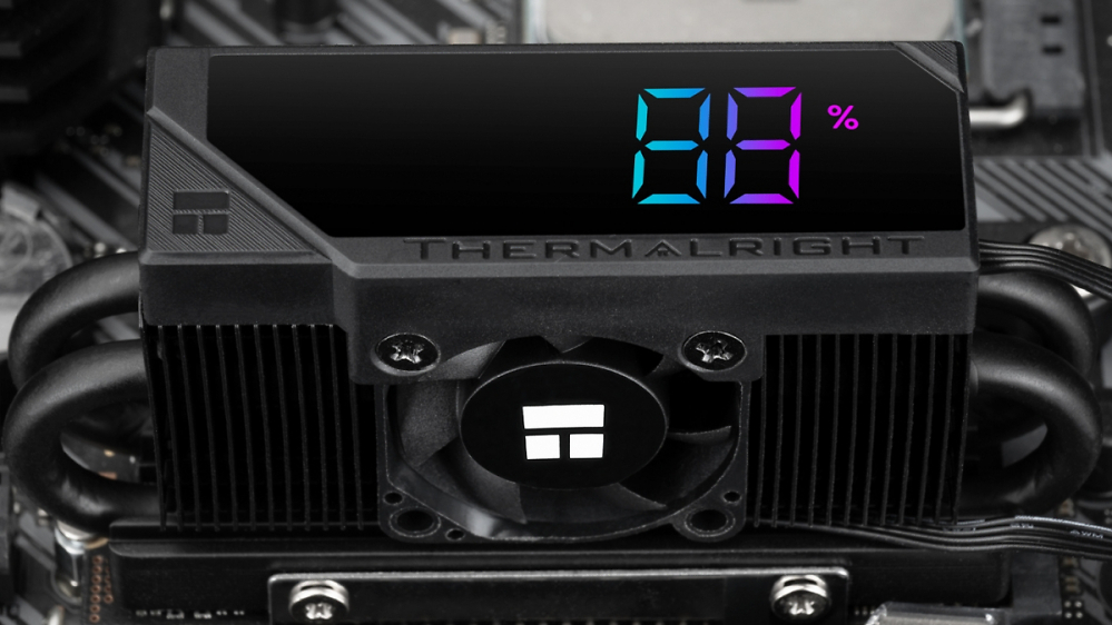 Thermalright HR-10: SSD-Kühler wird mit RGB-Display gekrönt
