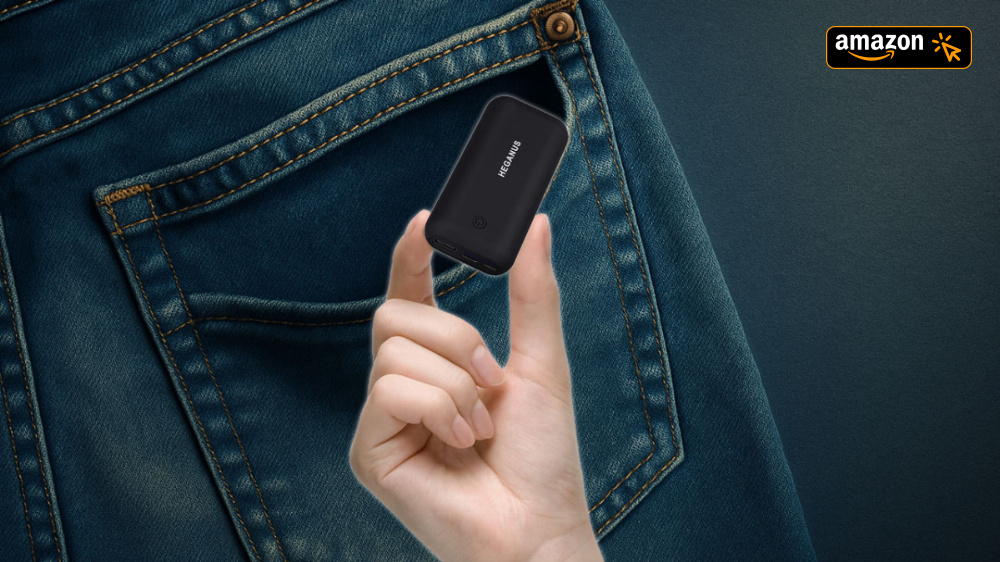 Nur 10 x 5,1 cm groß: Amazon haut Mini-Powerbank für unter 14 Euro günstig wie nie raus 