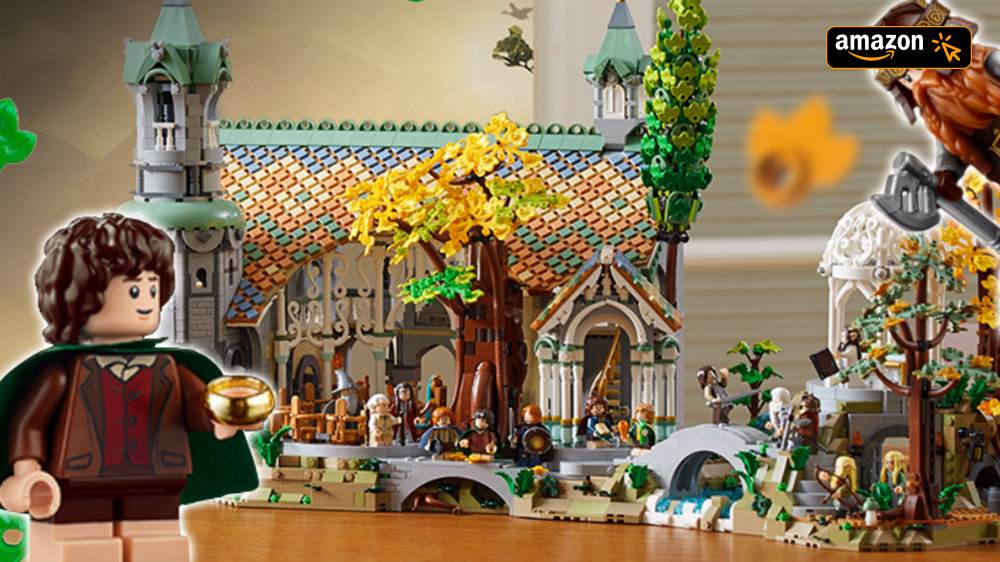 Keine 7 Cent pro Klemmbaustein! Amazon haut Lego Herr der Ringe: Bruchtal-Set für weit unter 500 € raus