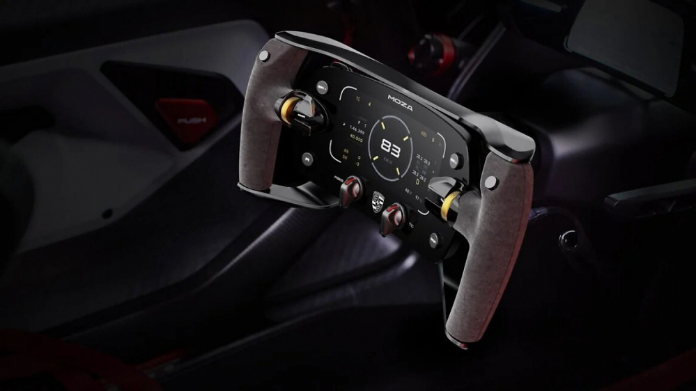 Neue Lenkrad-Controller von Moza angekündigt: lizenziert von Lamborghini und Porsche