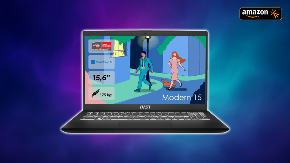 Starker MSI-Laptop: Bei Amazon jetzt zum Schnäppchenpreis mitnehmen