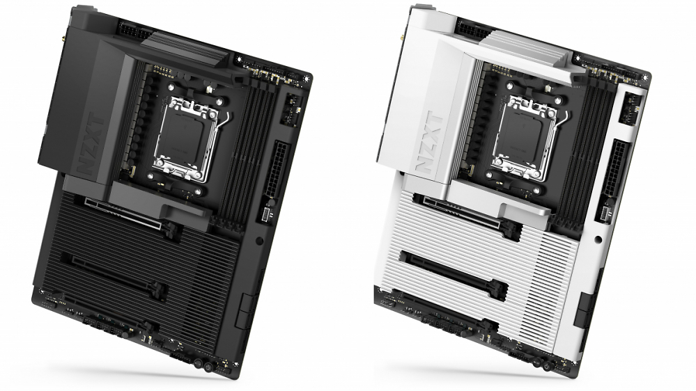 N7 B850: Neues AM5-Mainboard in Schwarz oder Weiß von NZXT angekündigt