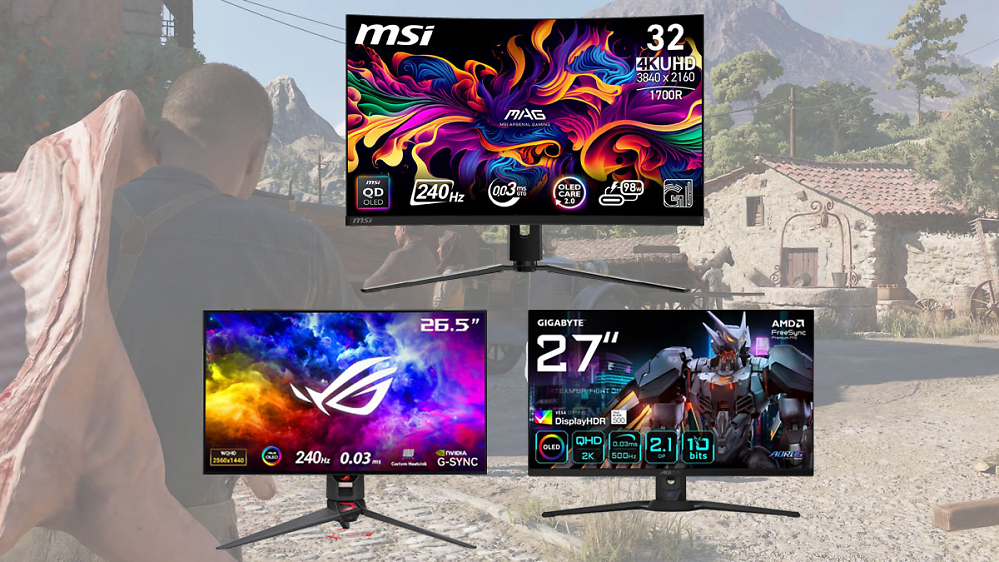 Neuer Preisrutsch: OLED-Gaming-Monitore von Asus, MSI, LG & Gigabyte günstiger denn je