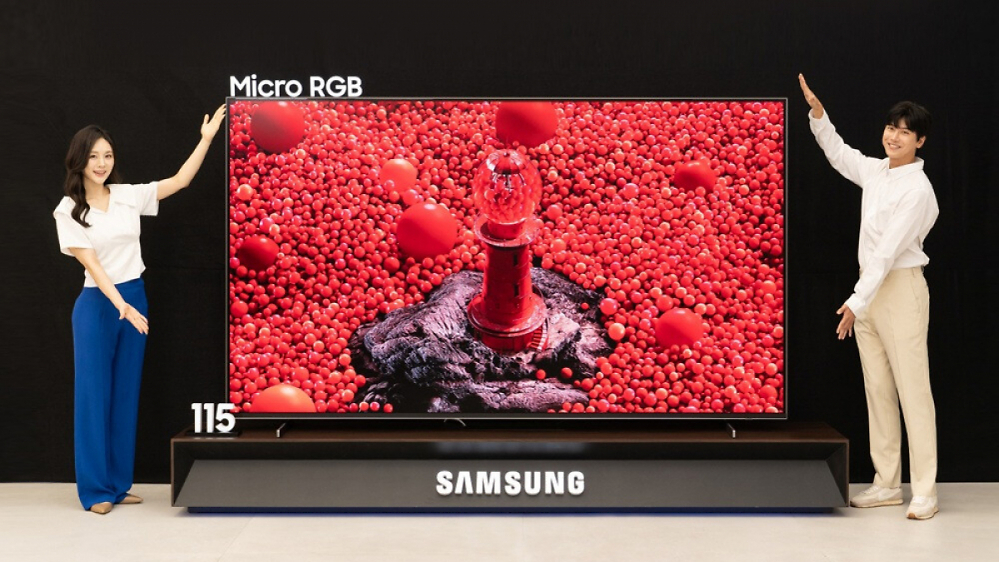 Samsung präsentiert den ersten Micro-RGB-TV für 30.000 US-Dollar