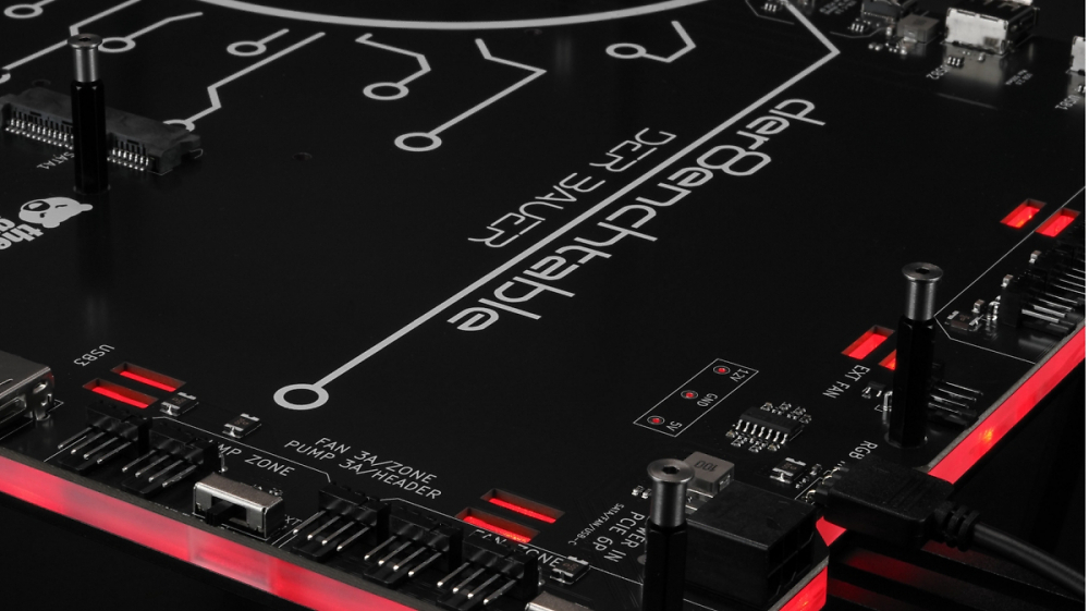 Intelligenter Benchtable: Thermal Grizzly bringt Der8enchtable - mit integriertem PCB