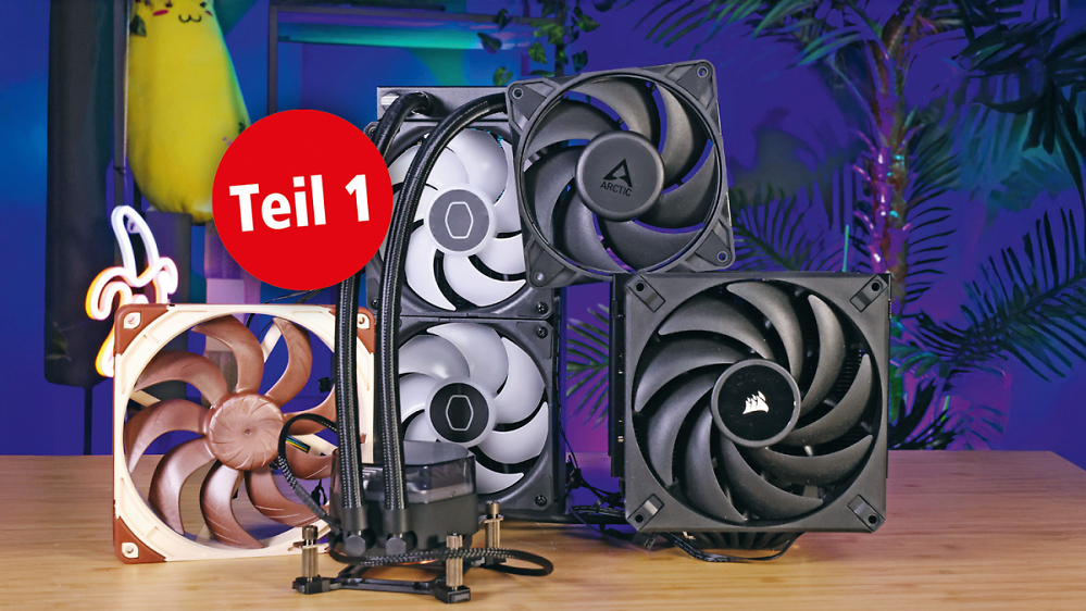  Gaming-PC perfekt kühlen: CPU-Kühler, Kompaktwasserkühlungen und Lüfter im Vergleich
