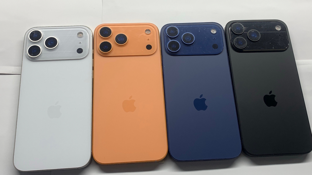 Apple iPhone 17: Es sind Dummys aufgetaucht, die die Farben der iPhone-17-Modelle zeigen