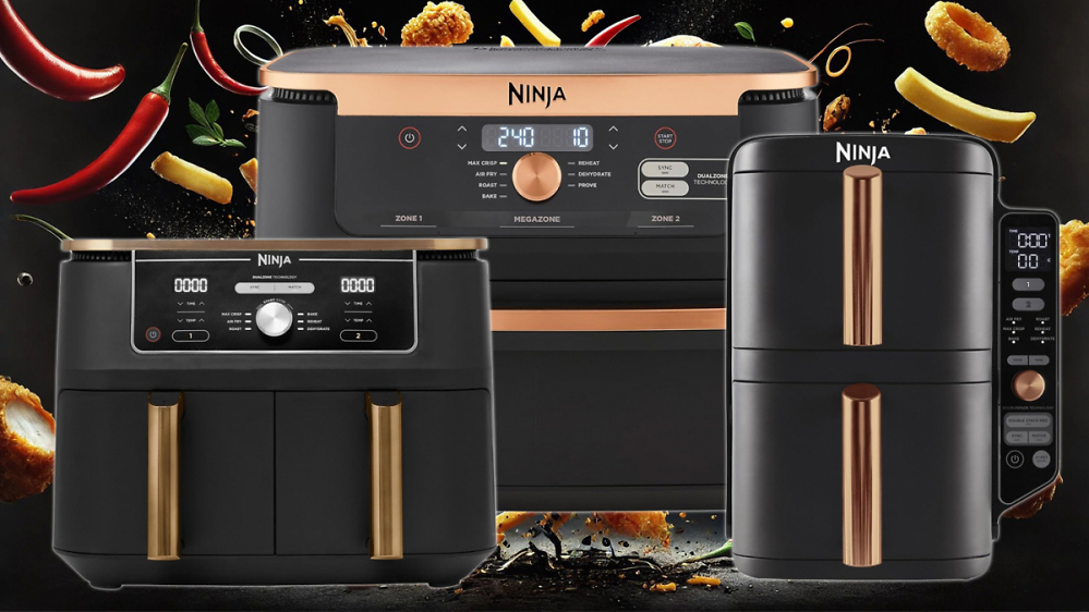 Ninja Heißluftfritteusen im Sale: Amazon reduziert Dual Zone um 80 €, Double Stack um 90 € und FlexDrawer um 100 €