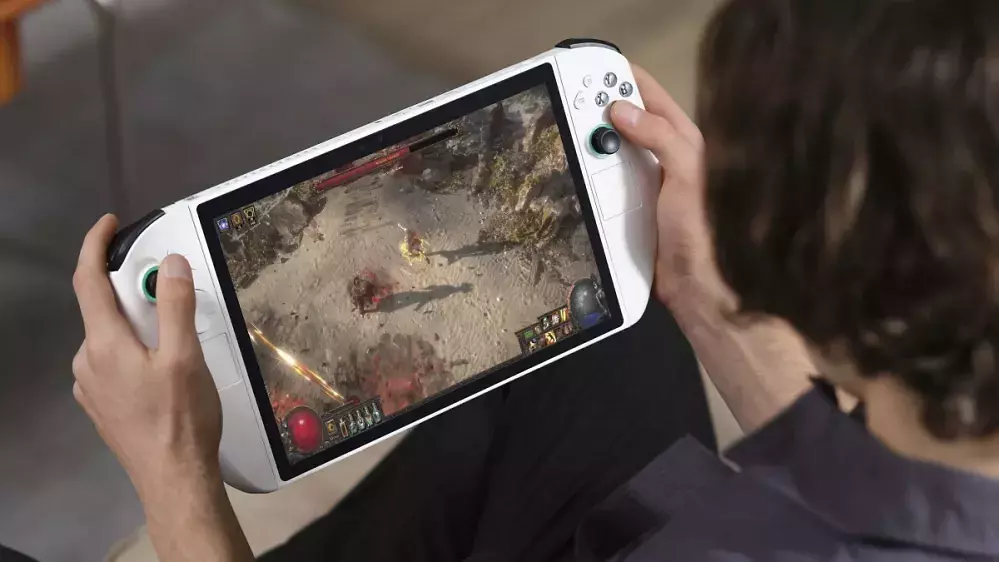 Handheld-PC im XXL-Format mit Intel Core Ultra und 3D-Display