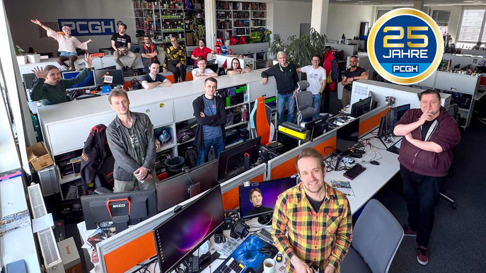 PCGH wird 25: Wir feiern mit der Community - Merch-Shop und Community-Aktion