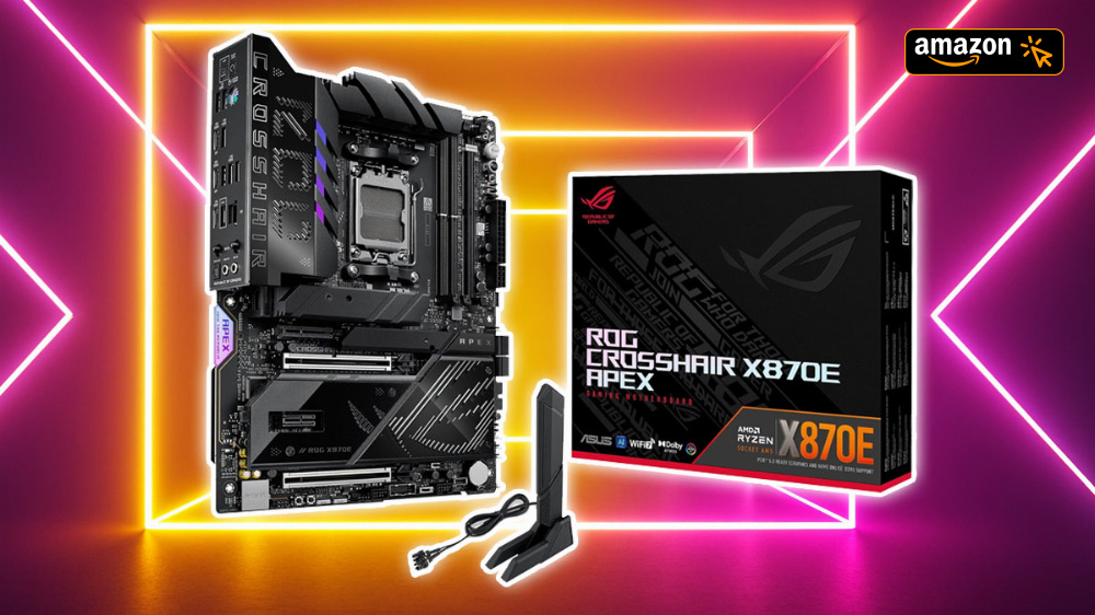 Top-Chance für Ryzen-Übertakter: Asus ROG Crosshair X870E Apex weit unter Konkurrenz