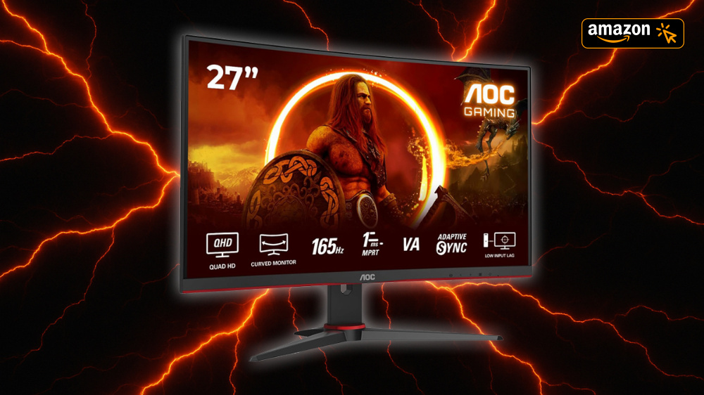Will man nicht verpassen: Curved-Monitor mit 27 Zoll, QHD und 165 Hz zum Sparpreis