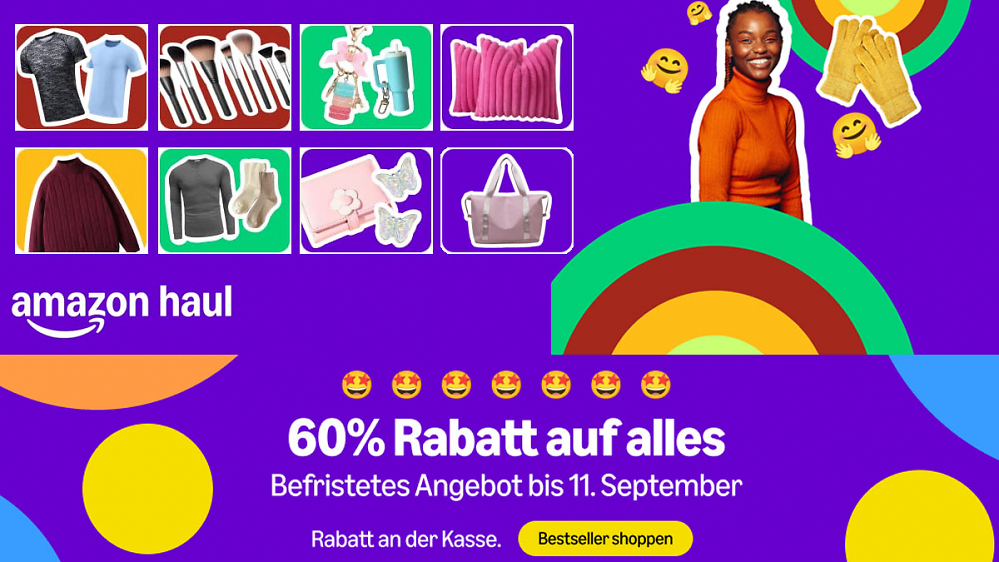 Nur kurz: 60% Rabatt auf alles - Amazon-Aktion lässt Konkurrenz erschaudern